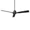 Wac Clean Indoor and Outdoor 3-Blade Smart Ceiling Fan 54in Matte Black with Remote Control, 3 Blades F-003 - alternate 1